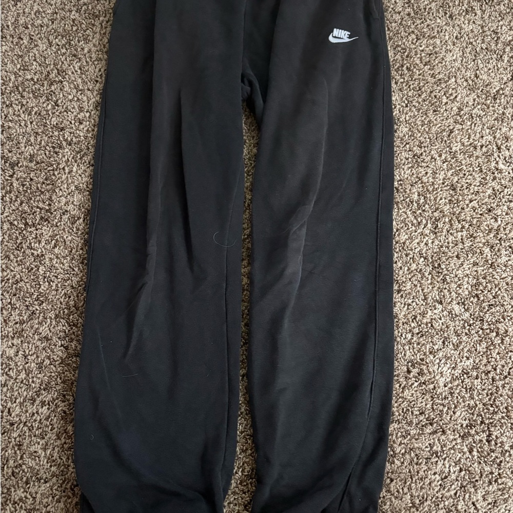 Nike Kids Black Joggers size L